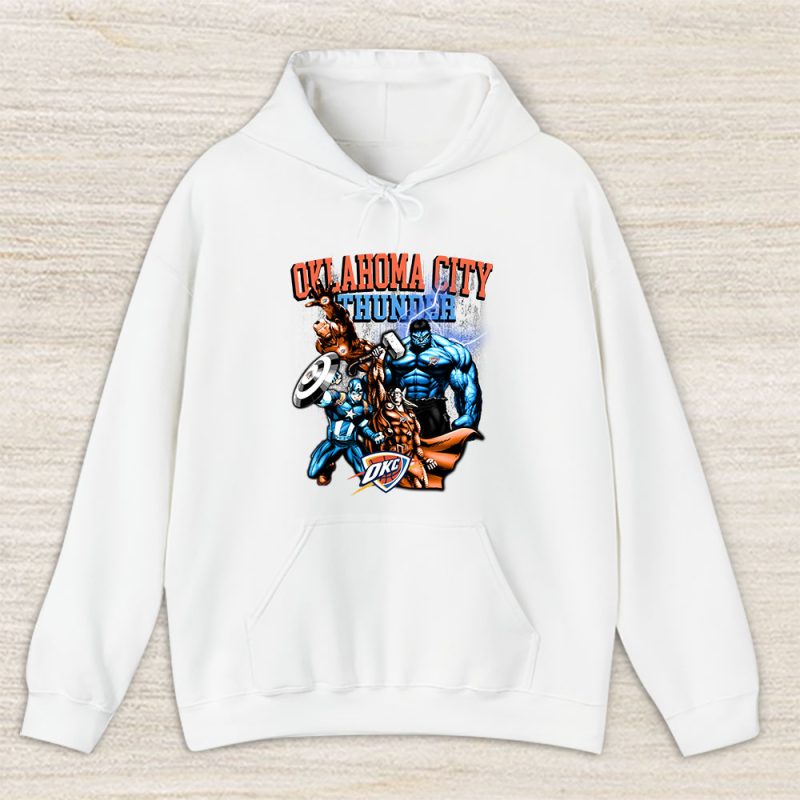 Superheroes NBA Oklahoma City Thunder Unisex Pullover Hoodie TAH3610