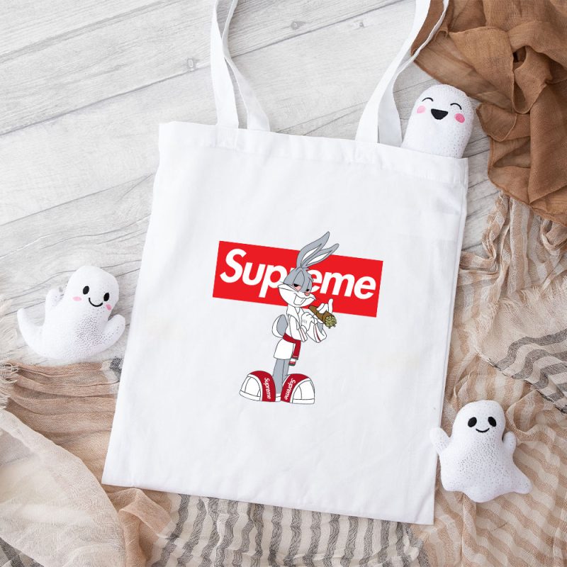 Supreme Bugs Bunny Cotton Canvas Tote Bag TTB1875