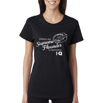 Supreme Flounder Delivery Seinfeld Women Lady T-Shirt