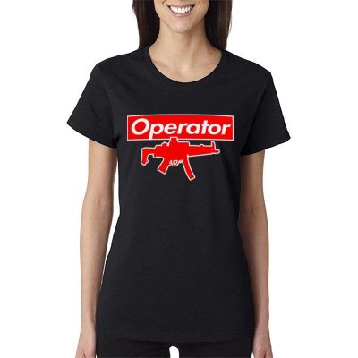 Supreme Operator Gun Women Lady T-Shirt