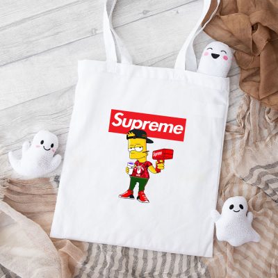 Supreme Simpsons Cotton Canvas Tote Bag TTB1882