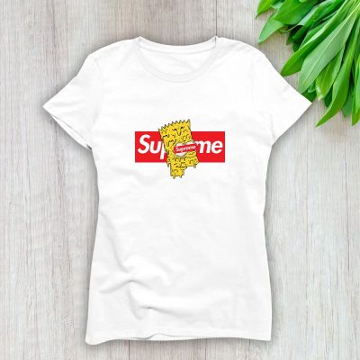 Supreme Simpsons Drip Lady T-Shirt Luxury Tee For Women LDS1885