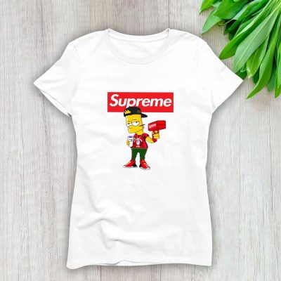 Supreme Simpsons Lady T-Shirt Luxury Tee For Women LDS1884