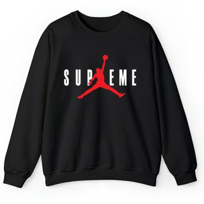 Supreme x Jordan Luxury Logo Crewneck Sweatshirt CSTB0955