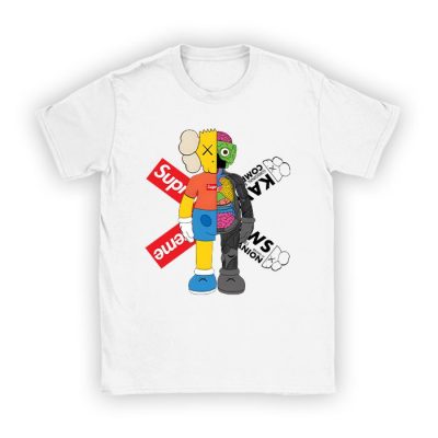 Supreme x Kaws Bearbrick Kid Tee Unisex T-Shirt TTB1970