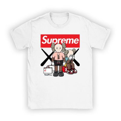 Supreme x Kaws Bearbrick Kid Tee Unisex T-Shirt TTB1972