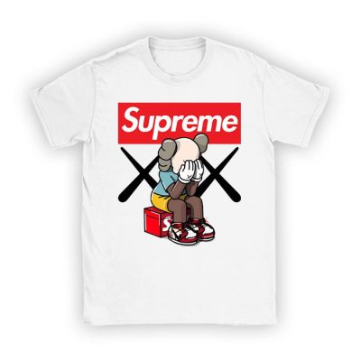 Supreme x Kaws Bearbrick Kid Tee Unisex T-Shirt TTB1975