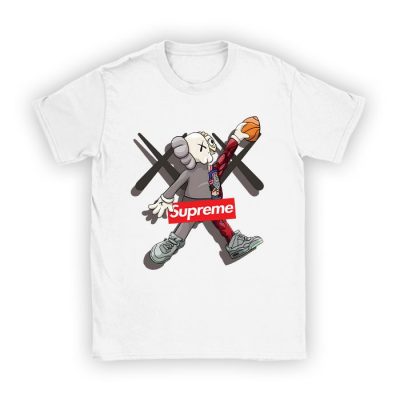 Supreme x Kaws Bearbrick Kid Tee Unisex T-Shirt TTB1977