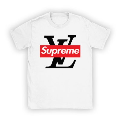 Supreme x Louis Vuitton Luxury Logo Kid Tee Unisex T-Shirt TTB1990