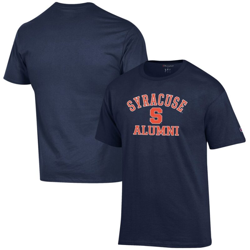 Syracuse Orange Champion Alumni Logo T-Shirt - Navy