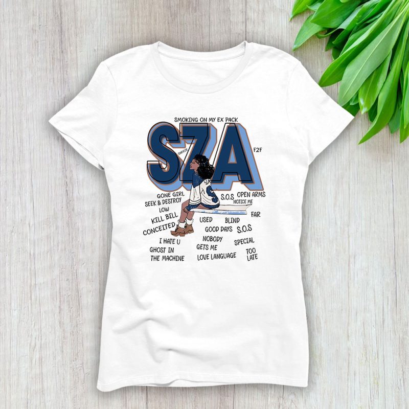 Sza Sos Album Lady T-Shirt Women Tee For Fans TLT2567