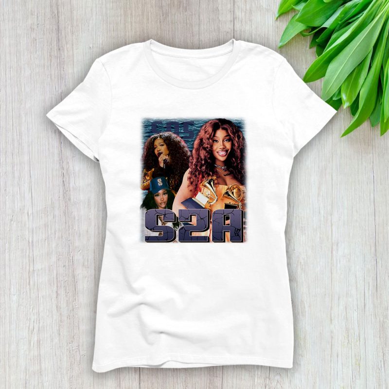 Sza Sos Album Lady T-Shirt Women Tee For Fans TLT2570