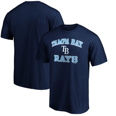 Tampa Bay Rays Team Heart & Soul Unisex T-Shirt - Navy