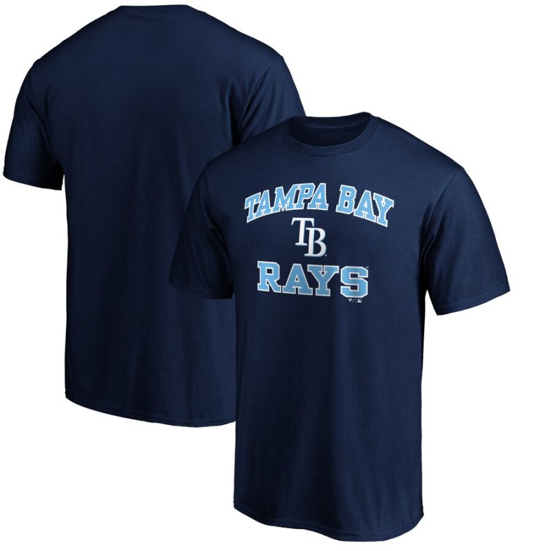 Tampa Bay Rays Team Heart & Soul Unisex T-Shirt - Navy