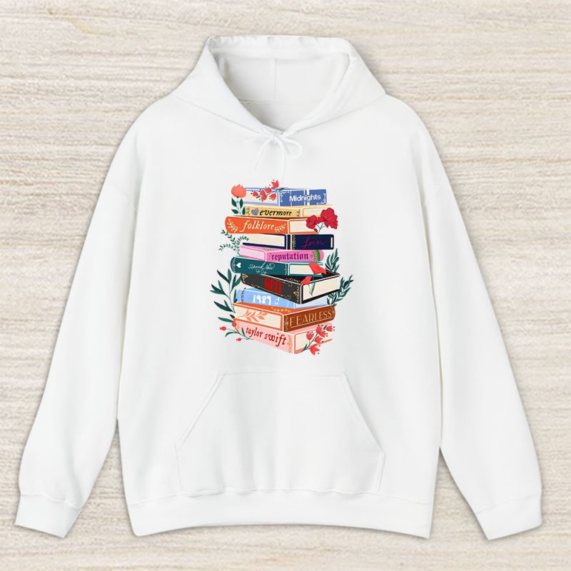 Taylor Swift Inspired Concert Tour Books Albums As Books Unisex Hoodie For Fans TAH4667