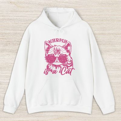 Taylor Swift Karma Is A Cat Unisex Hoodie For Fans TAH4668