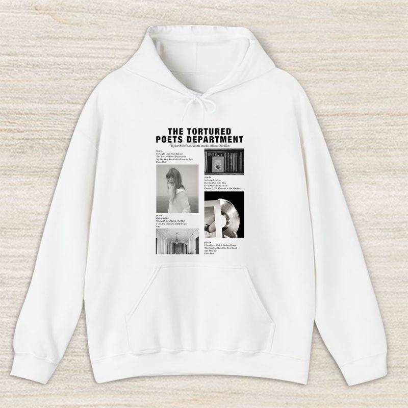 Taylor Swift The Tortured Poets Department Album Unisex Hoodie For Fans TAH4669