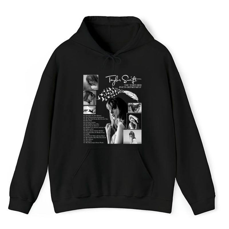 Taylor Swift The Tortured Poets Department Album Unisex Hoodie For Fans TAH4670