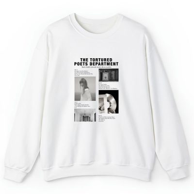 Taylor Swift The Tortured Poets Department Album Unisex Sweatshirt For Fans TAS4669