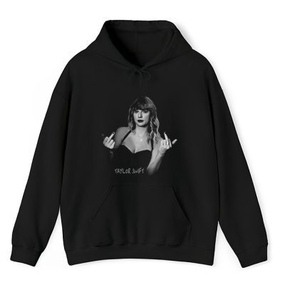 Taylor Swift Trendy Taylor Middle Finger Unisex Hoodie For Fans TAH4665