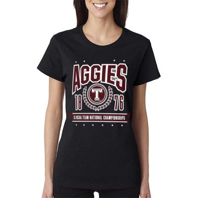 Texas A&M Aggies Adidas 13 Ncaa Team National Championships Reminisce Women Lady T-Shirt