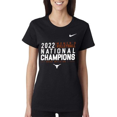 Texas Longhorns Nike 2022  Volleyball National Champions Women Lady T-Shirt