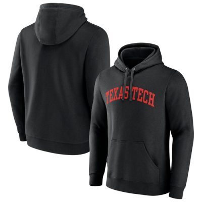 Texas Tech Red Raiders Basic Arch Pullover Hoodie - Black