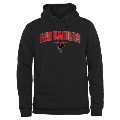 Texas Tech Red Raiders Proud Mascot Pullover Hoodie - Black