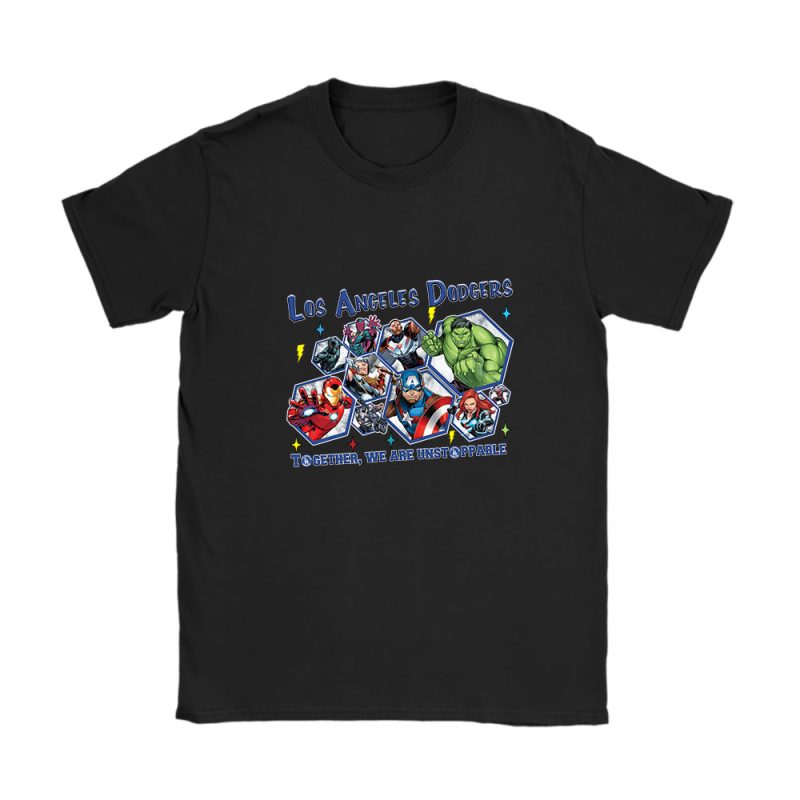 The Avenger MLB Los Angeles Dodgers Unisex T-Shirt Cotton Tee TAT4183