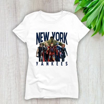 The Avenger MLB New York Yankees Lady T-Shirt Women Tee TLT4162