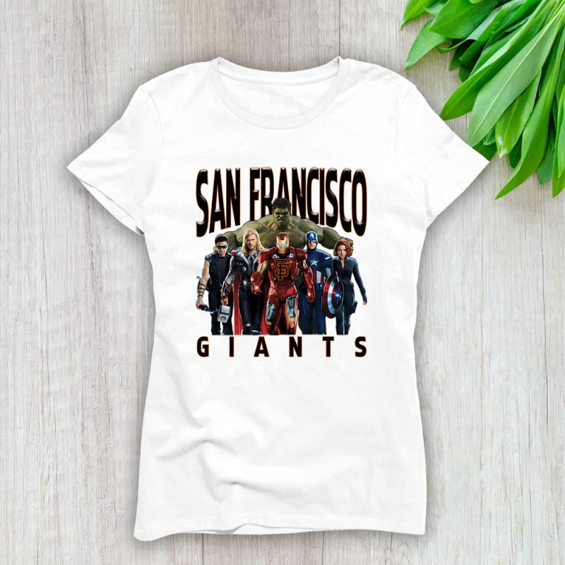 The Avenger MLB San Francisco Giants Lady T-Shirt Women Tee TLT4171