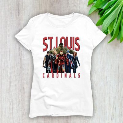 The Avenger MLB St. Louis Cardinals Lady T-Shirt Women Tee TLT4169