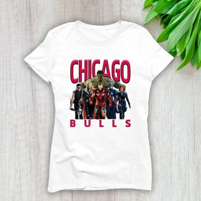 The Avenger NBA Chicago Bulls Lady T-Shirt Women Tee TLT4141
