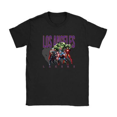 The Avenger NBA Los Angeles Lakers Unisex T-Shirt Cotton Tee TAT4188