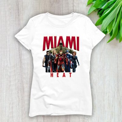 The Avenger NBA Miami Heat Lady T-Shirt Women Tee TLT4157