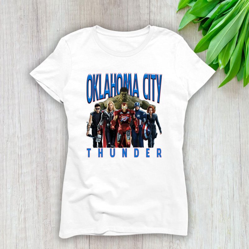 The Avenger NBA Oklahoma City Thunder Lady T-Shirt Women Tee TLT4163