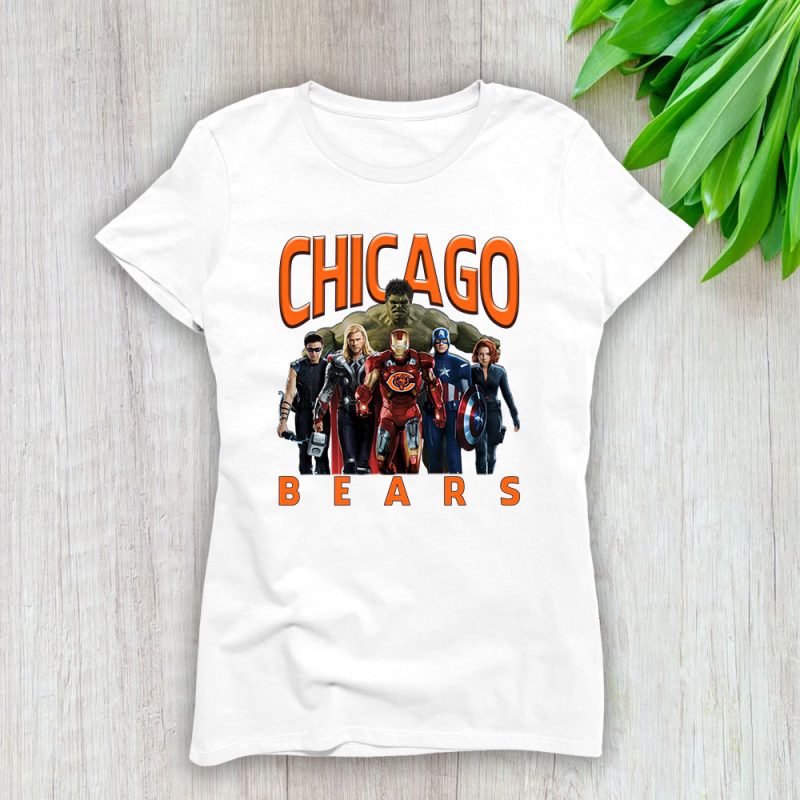 The Avenger NFL Chicago Bears Lady T-Shirt Women Tee TLT4142