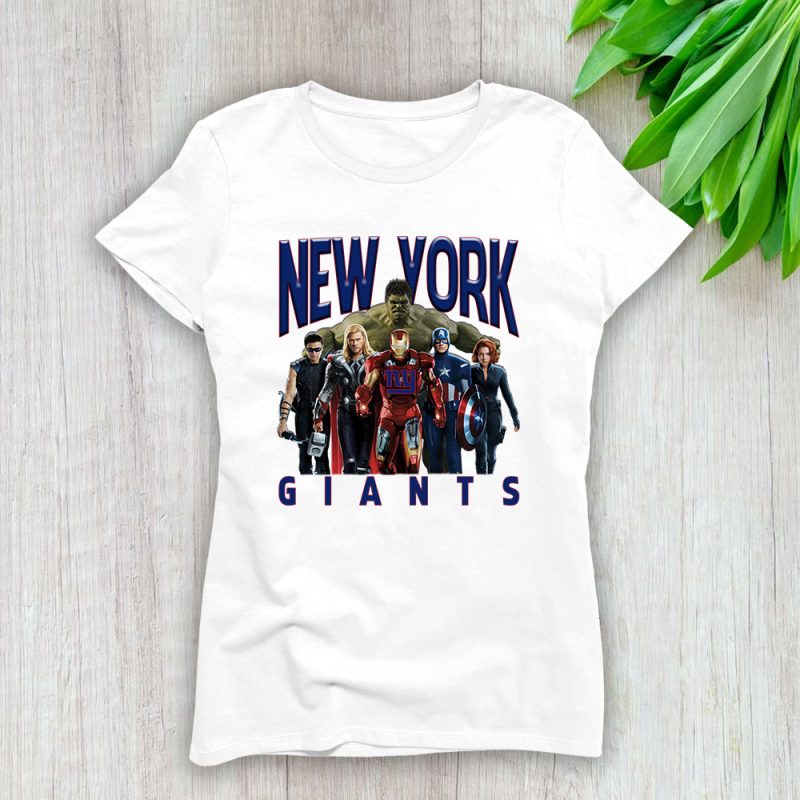 The Avenger NFL New York Giants Lady T-Shirt Women Tee TLT4158