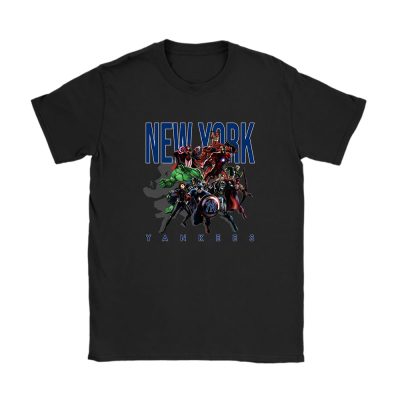 The Avengers MLB New York Yankees Unisex T-Shirt Cotton Tee TAT4203