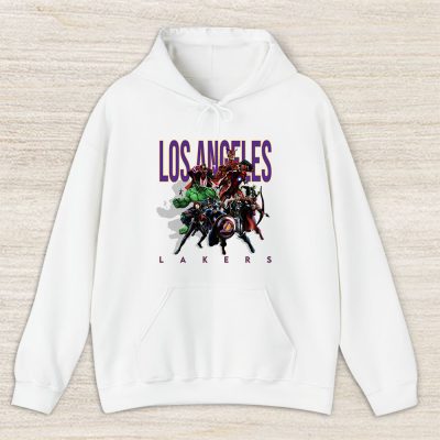 The Avengers NBA Los Angeles Lakers Unisex Pullover Hoodie TAH4187
