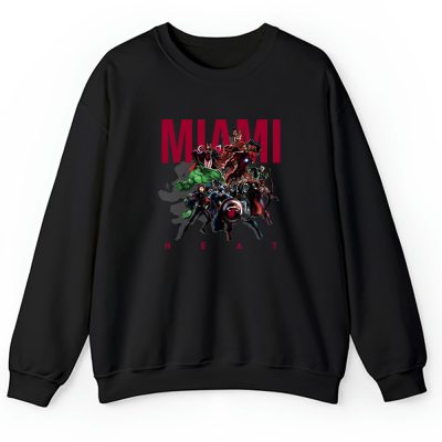 The Avengers NBA Miami Heat Unisex Sweatshirt TAS4194