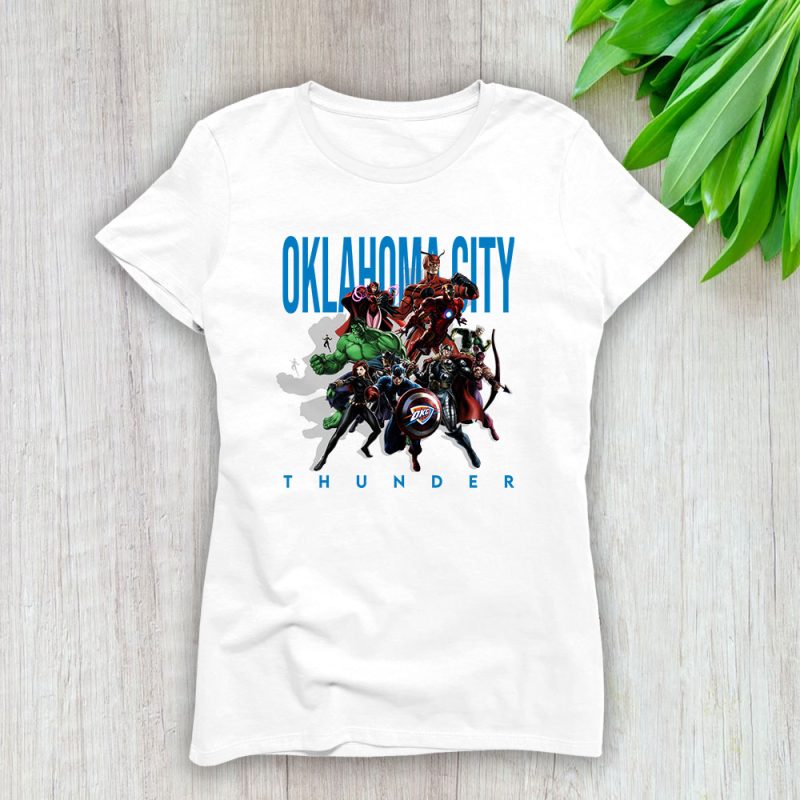 The Avengers NBA Oklahoma City Thunder Lady T-Shirt Women Tee For Fans TLT1784