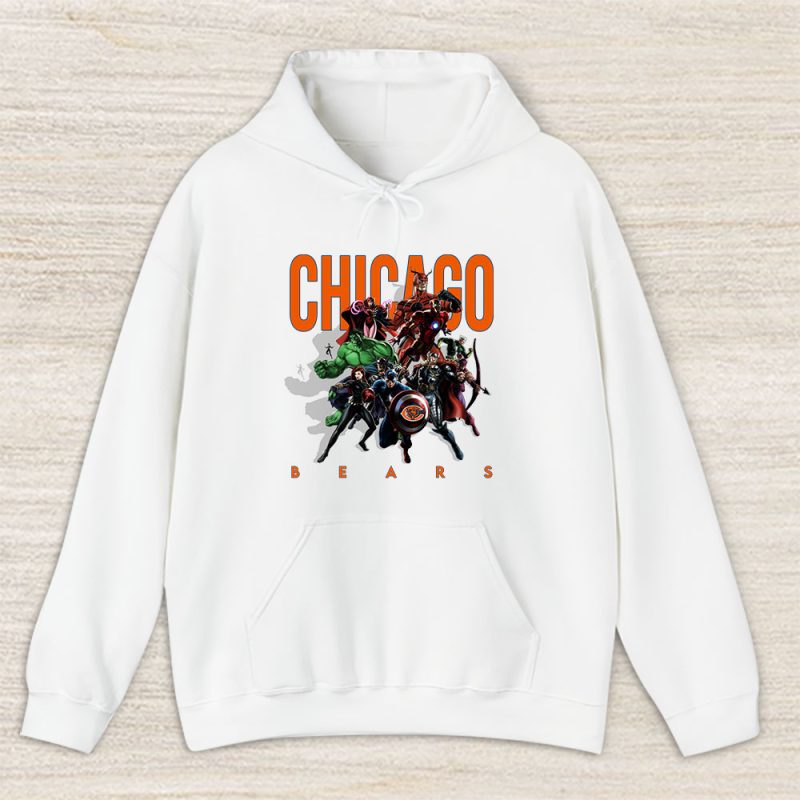 The Avengers NFL Chicago Bears Unisex Pullover Hoodie TAH4163