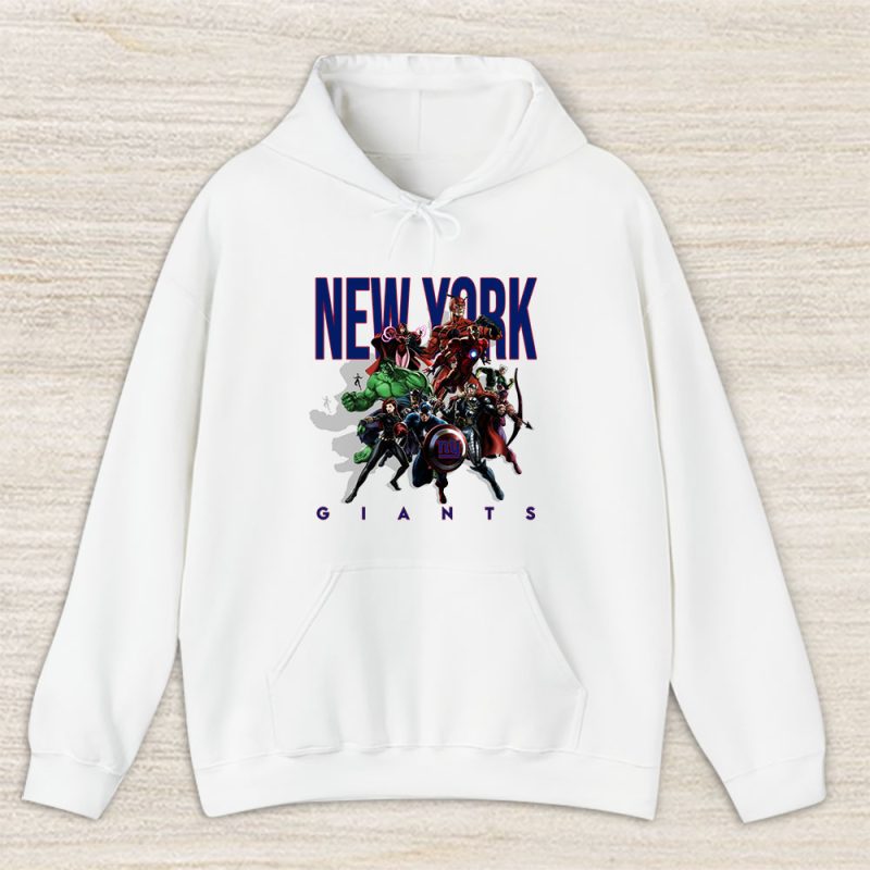 The Avengers NFL New York Giants Unisex Pullover Hoodie TAH4196