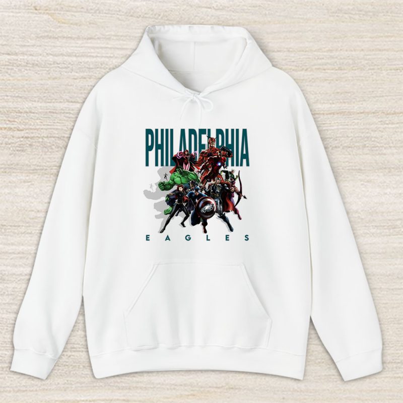 The Avengers NFL Philadelphia Eagles Unisex Pullover Hoodie TAH4207