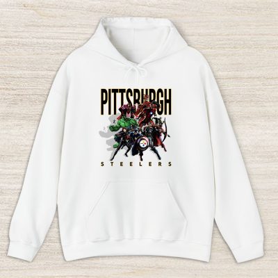 The Avengers NFL Pittsburgh Steelers Unisex Pullover Hoodie TAH4216