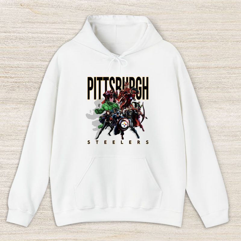 The Avengers NFL Pittsburgh Steelers Unisex Pullover Hoodie TAH4216