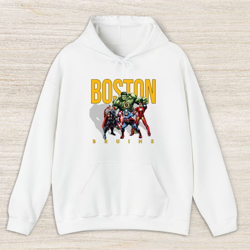 The Avengers NHL Boston Bruins Unisex Pullover Hoodie TAH4152