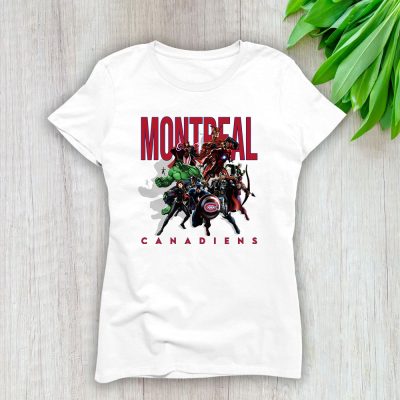 The Avengers NHL Montreal Canadiens Lady T-Shirt Women Tee For Fans TLT1759