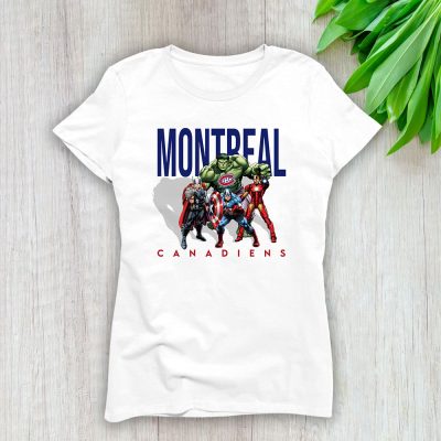 The Avengers NHL Montreal Canadiens Lady T-Shirt Women Tee For Fans TLT1761